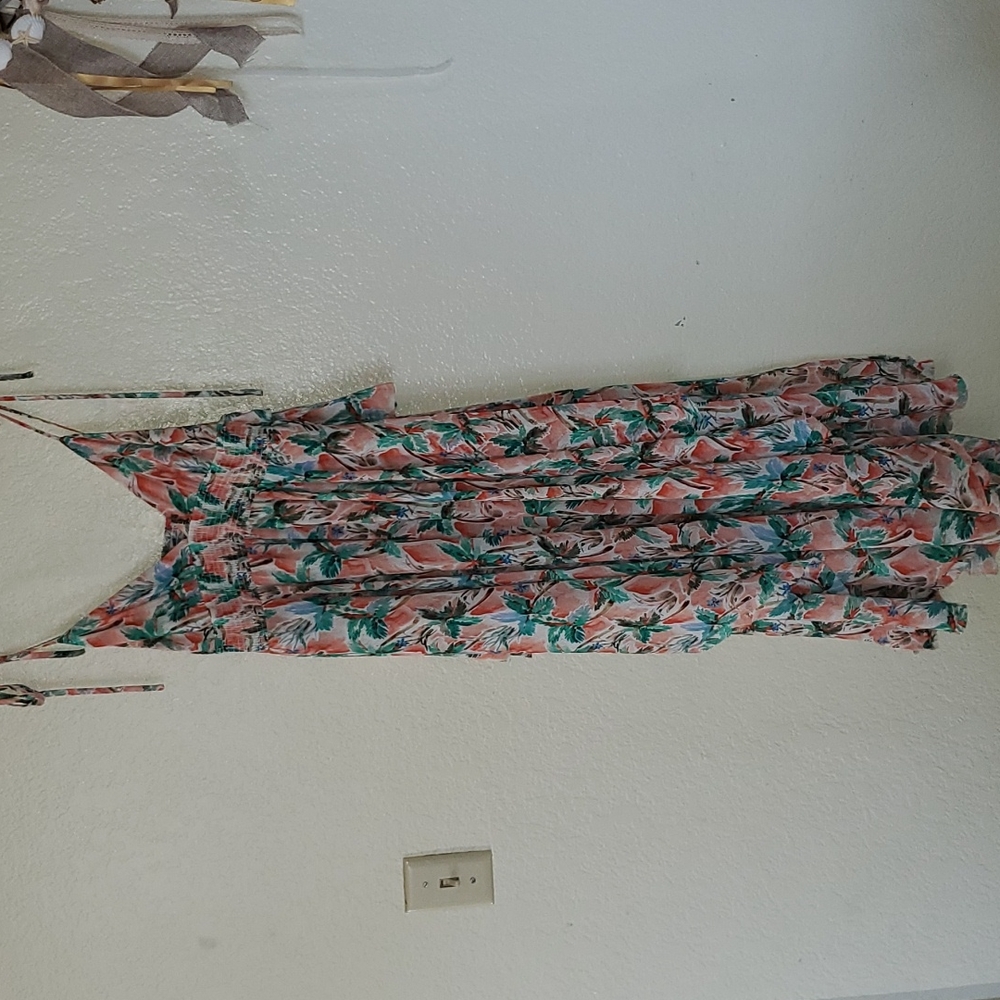 NWOT BEAUTIFUL Vacation /Summer Boho Maxi Dress